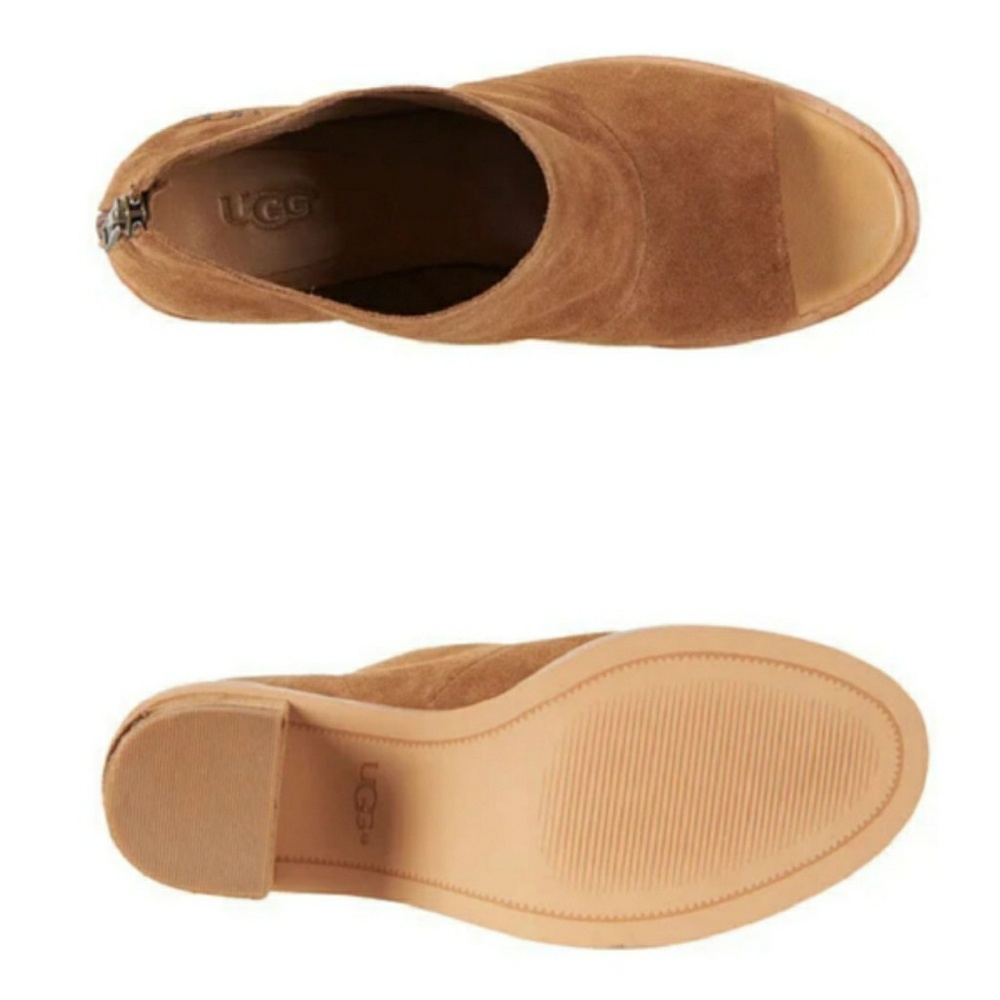 Ultra Soft UGG Open-Toe Booties - Picture 7 of 8